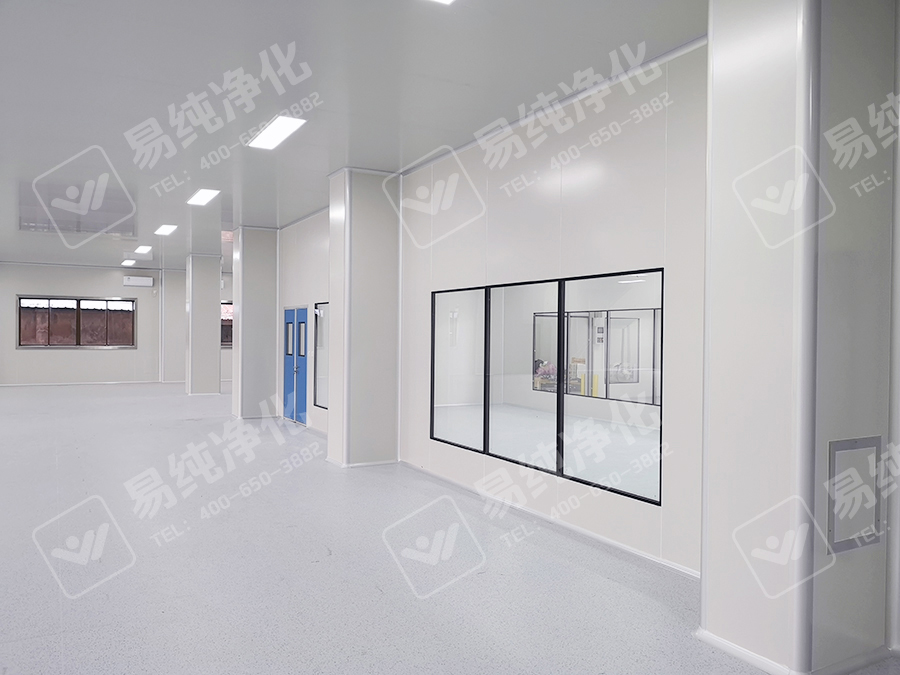 整體工程采用手工板裝修改造，吊頂采用手工單玻鎂凈化板，墻體采用手工巖棉板.jpg